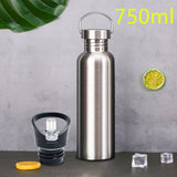 Gourde acier inoxydable simple paroi
