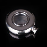 Flasque alcool hublot verre