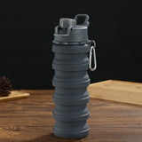 Gourde rétractable en silicone