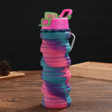 Gourde rétractable en silicone