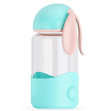 bouteille en verre lapin