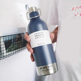 Bouteille isotherme inox Retro